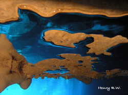 Cenote or Cavern in Riviera Maya, Air Pockets looks like ... by Enrique Rodea Watkins 